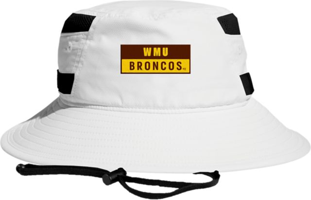 Western Michigan Heavyweight Twill Pro Style Hat Bronco Head Over Broncos | One Size | Gold