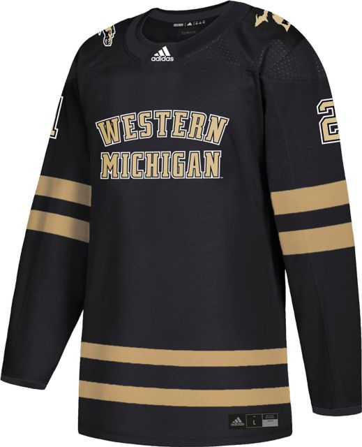 ProSphere Men's Black Western Michigan Broncos Hockey Jersey