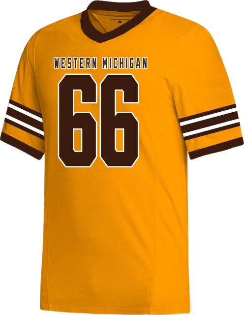 Western Michigan University Football #66 Replica Jersey