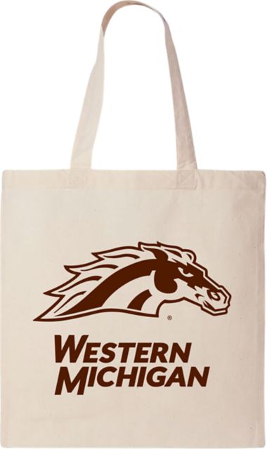 Western Michigan University 15 x 16 Canvas Tote Bag