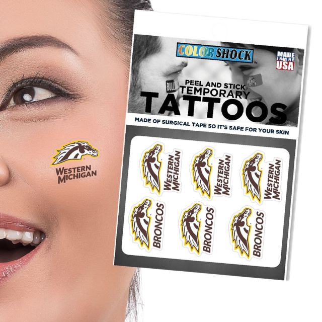 Western Michigan University Broncos Mini Decal