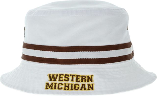 Western Michigan Heavyweight Twill Pro Style Hat Bronco Head Over Broncos | One Size | Gold