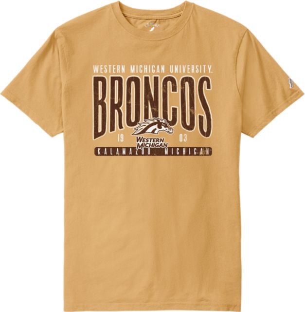 Men's ComfortWash Gold Western Michigan Broncos Garment Dyed Long Sleeve T- Shirt