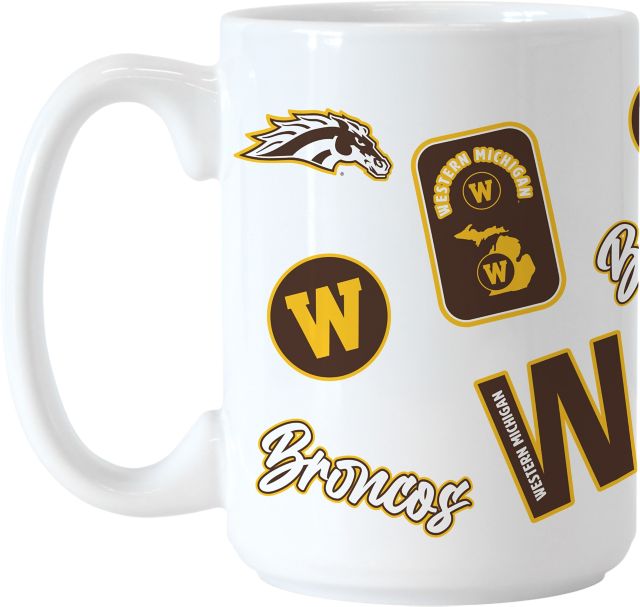 Western Michigan University 15oz Dreamweave Sublimated Mug
