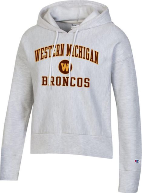 Youth Champion Gray Western Michigan Broncos Jersey Long Sleeve T-Shirt