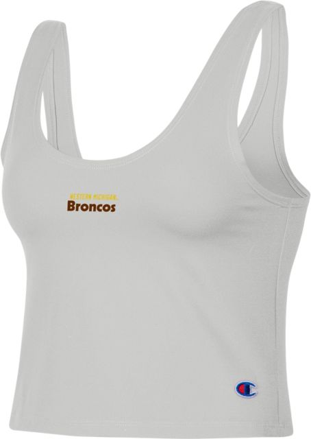 Western Michigan University Women's Broncos Cropped Tank Top