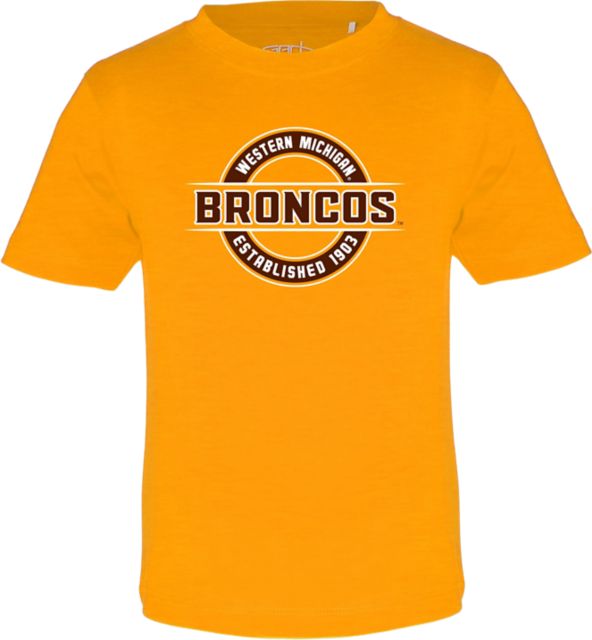 Western Michigan University Broncos Toddler Toni Short Sleeve T-Shirt