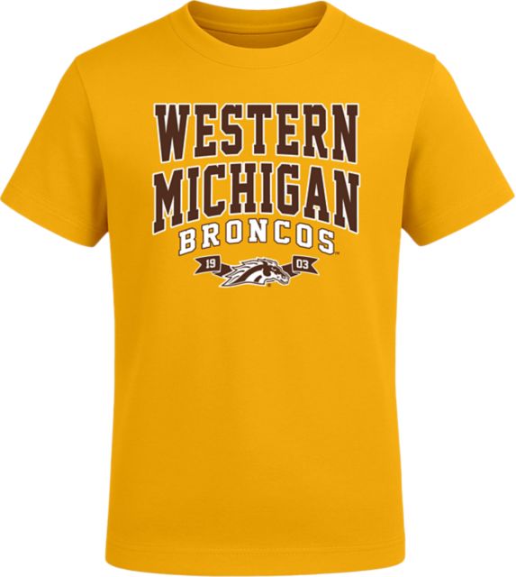 Western Michigan University Broncos Toddler Short Sleeve T-Shirt