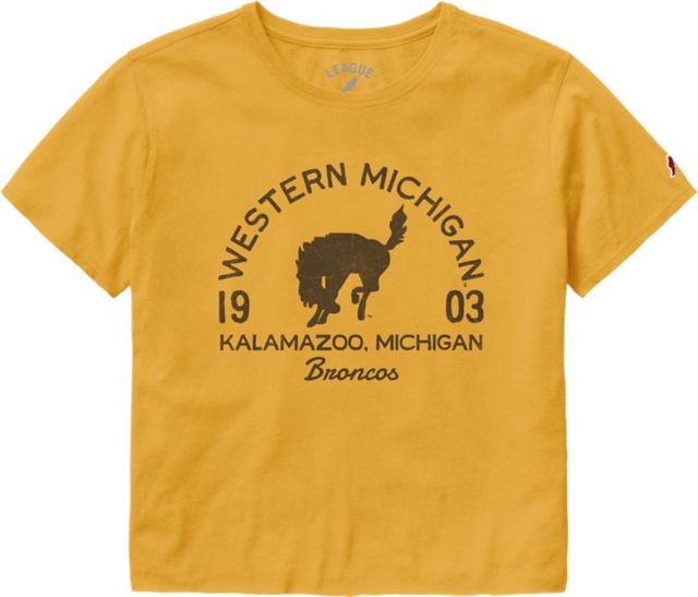 Western Michigan University Broncos Women's Clothesline Short Sleeve T-Shirt