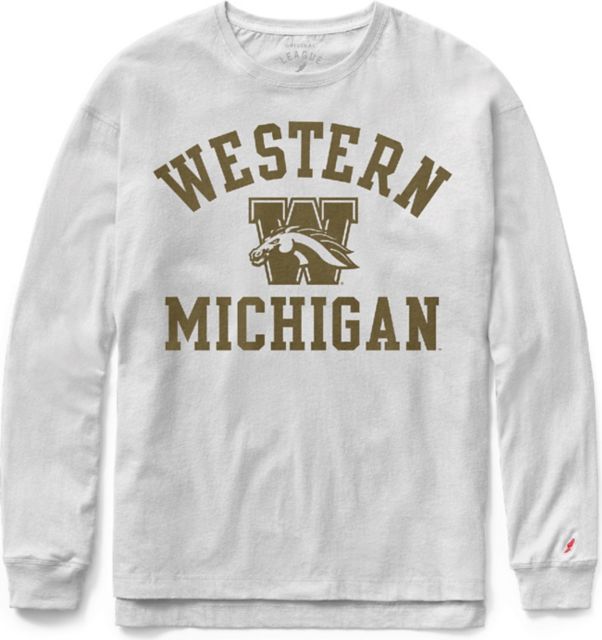 Lids Western Michigan Broncos Women's Proud Mascot Long Sleeve T-Shirt -  Ash