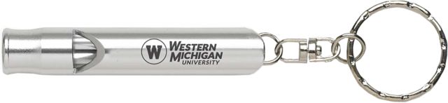 Western Michigan University Whistle Keychain
