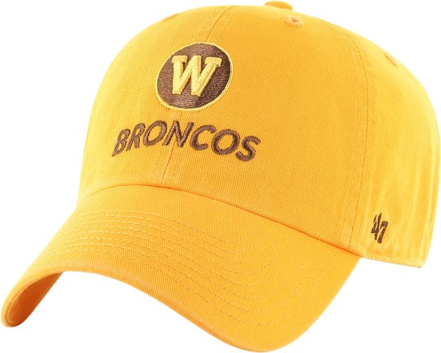 '47 Brand Denver Broncos Grey/Orange Clean Up Cap