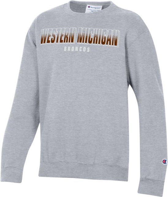 Western Michigan University Broncos Youth Crewneck Sweatshirt