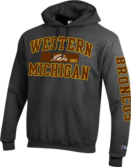 Western Michigan University Powerblend Hooded Sweatshirt