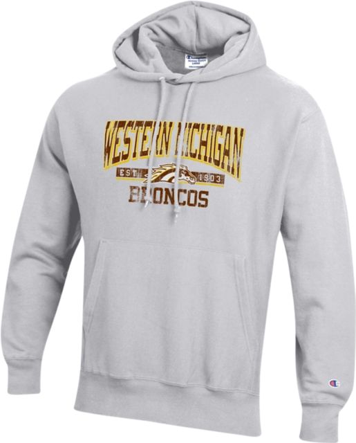 Weathered Broncos Logo WMU LBW Onesie – Campus Den