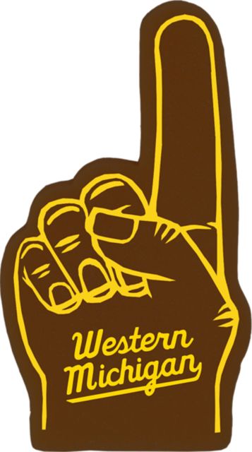 Western Michigan University Mini Foam Hand