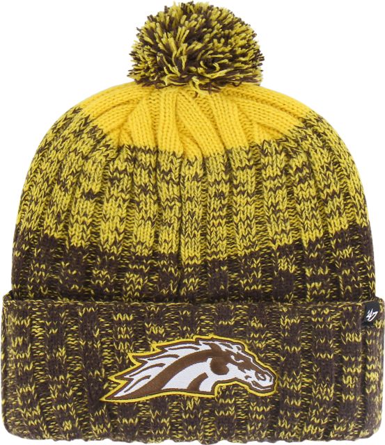 Western Michigan University Cuff Pom Beanie