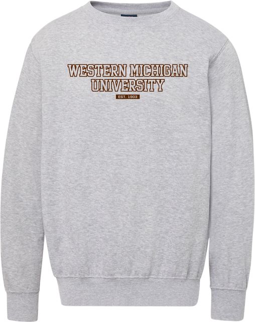 Western Michigan University Broncos Fleece Crewneck