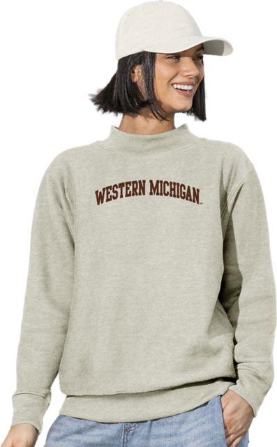 Western Michigan University Women's Mockneck Sweatshirt