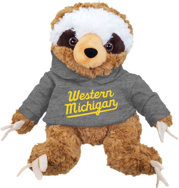 Western Michigan University Plush Animal with Hoodie