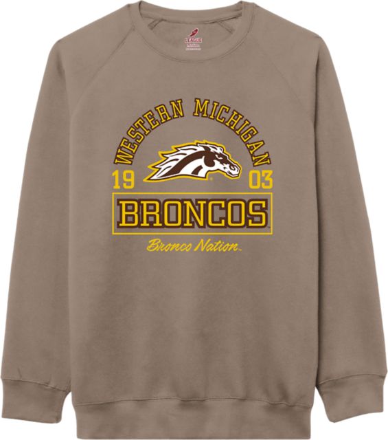 Western Michigan University Broncos Crewneck Sweatshirt