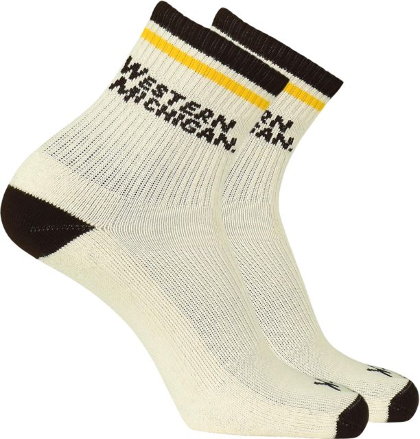 Western Michigan University Vintage Crew Socks