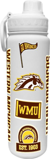 Western Michigan University 24 oz. Full Wrap Bottle