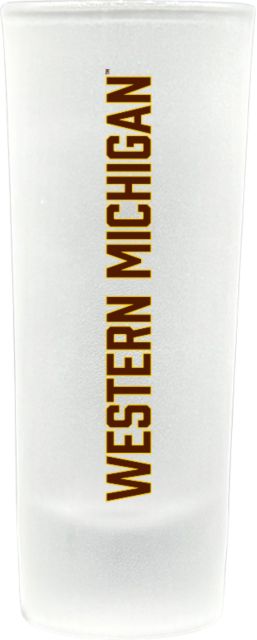 Western Michigan University Frosted Collector's Glass