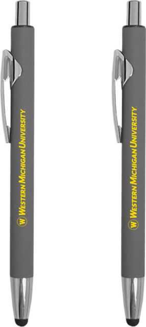Western Michigan University Ballpoint Pen with Stylus 2-Pack