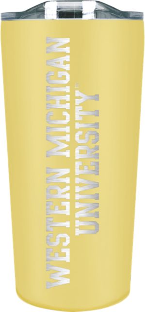 Western Michigan University 18 oz. Laser Engraved Tumbler