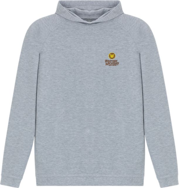 Western Michigan University Waffle Hooded Long Sleeve T-Shirt