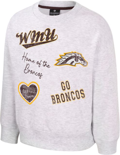 Western Michigan University Broncos Youth Crewneck Sweatshirt