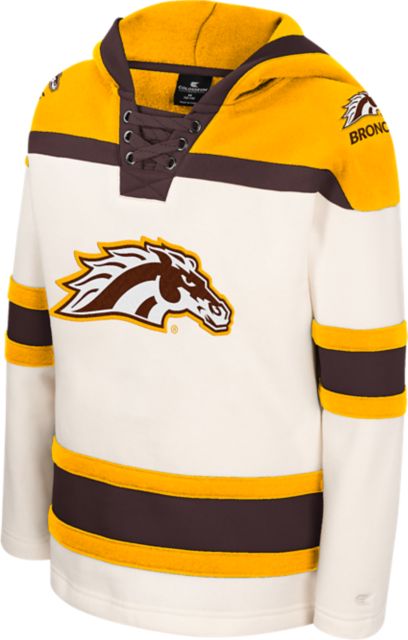 Western Michigan University Broncos Hockey Youth Hooded Sweatshirt