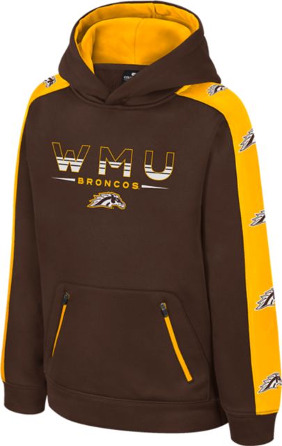 Western Michigan University Broncos Youth Hooded Sweatshirt