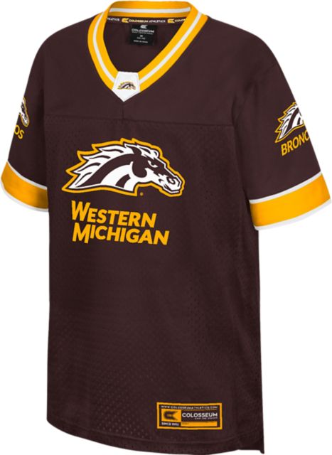 Western Michigan University Nothing but the Hits Youth Football Jersey