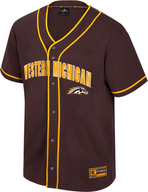 Western Michigan University Men's Detonation Baseball Jersey