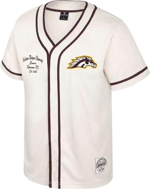 Western Michigan University Broncos Baseball Jersey