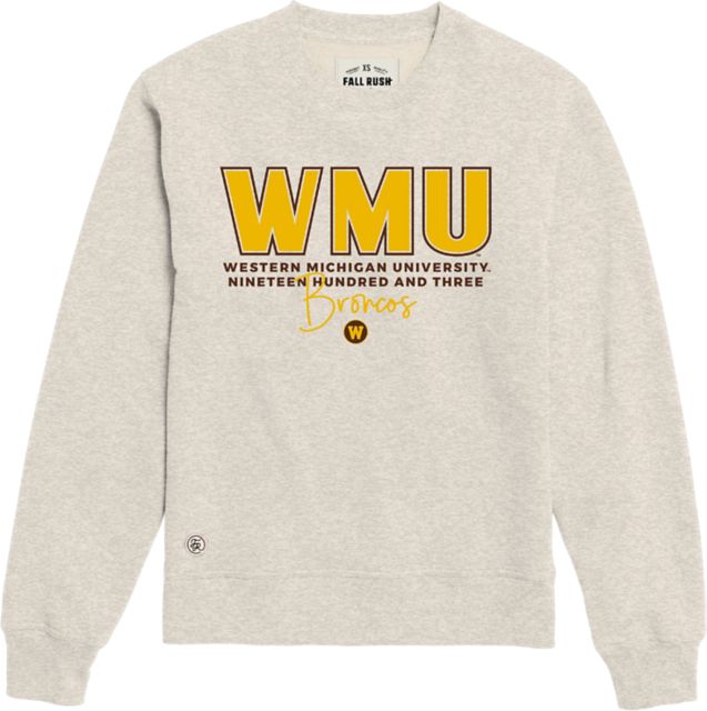 Vintage Western Michigan University Sweatshirt Mens XXL Black