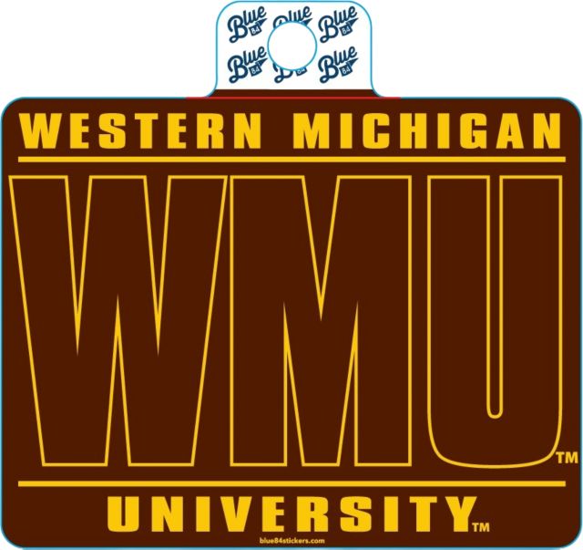 Western Michigan University Full-Size Sticker