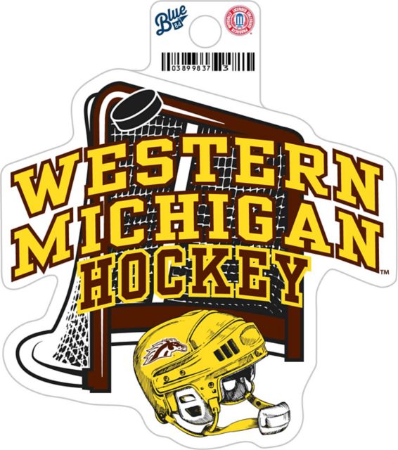 Western Michigan University Hockey Full Size Sticker