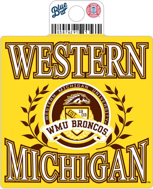 Western Michigan University Full Size Sticker
