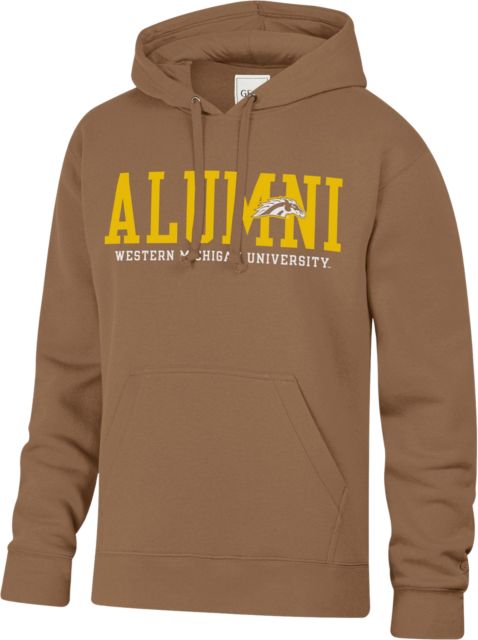 Western Michigan University Broncos Alumni Big Cotton Hooded Sweatshirt
