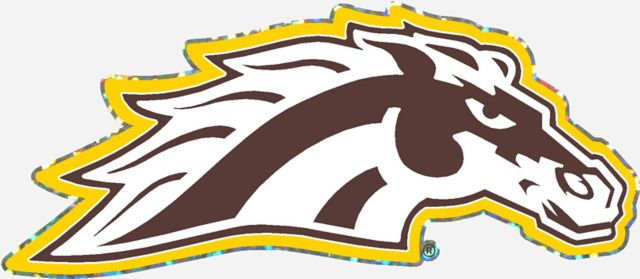 Western Michigan University Broncos Hologram Decal