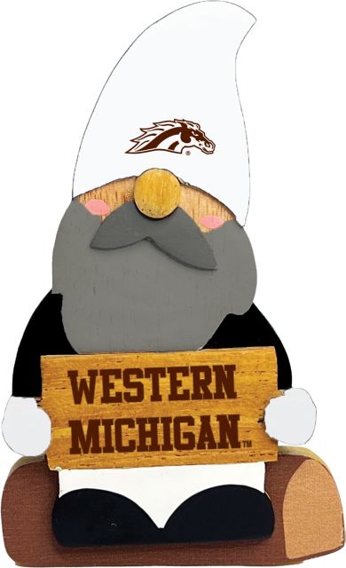 Western Michigan University Broncos Cozy Gnome Magnet