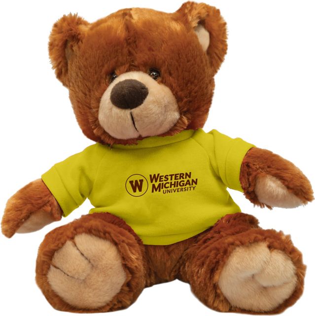 Western Michigan University 12'' Plush Noah Bear - Honey - ONLINE ONLY