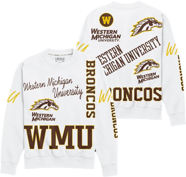 Western Michigan University Women's Collage Kelsey Crewneck Sweatshirt