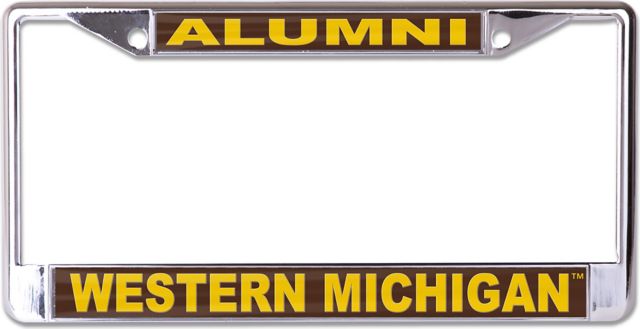 Western Michigan University Alumni License Plate Frame