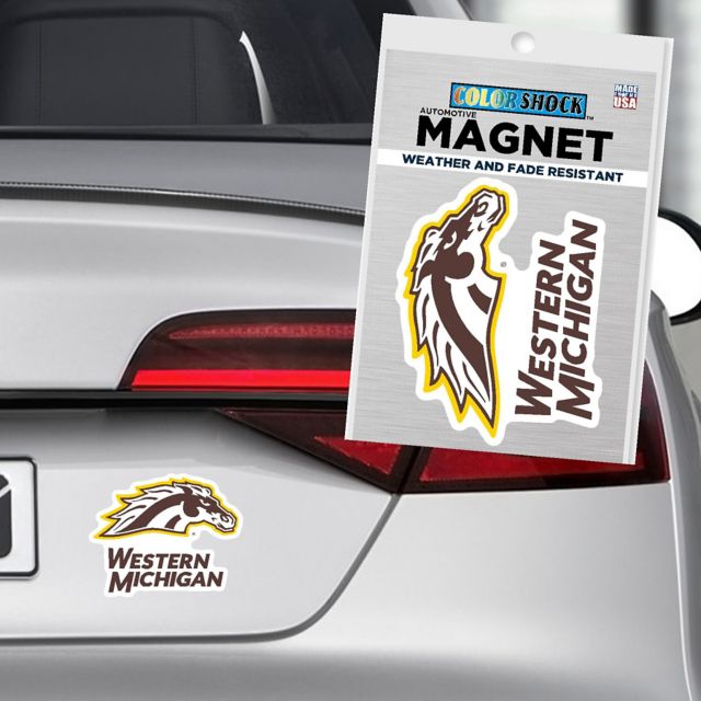 Western Michigan University Broncos 6x6 Magnet