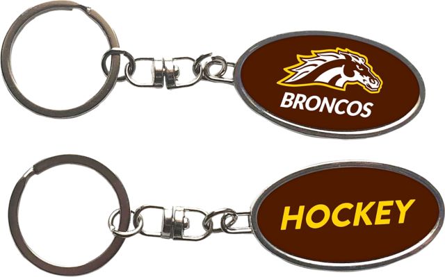 Western Michigan University Hockey Keychain