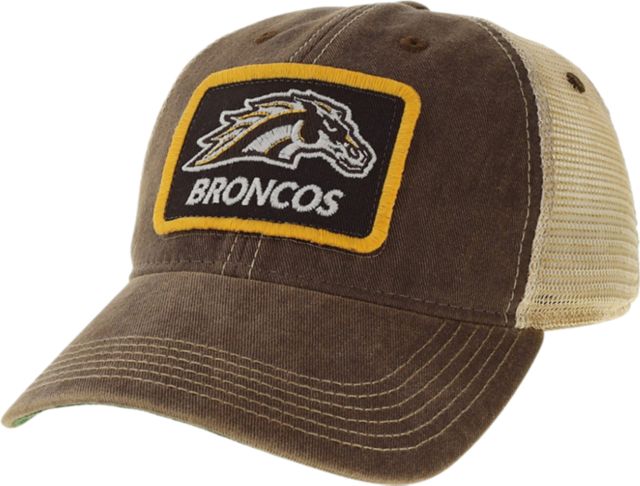 gold broncos hat